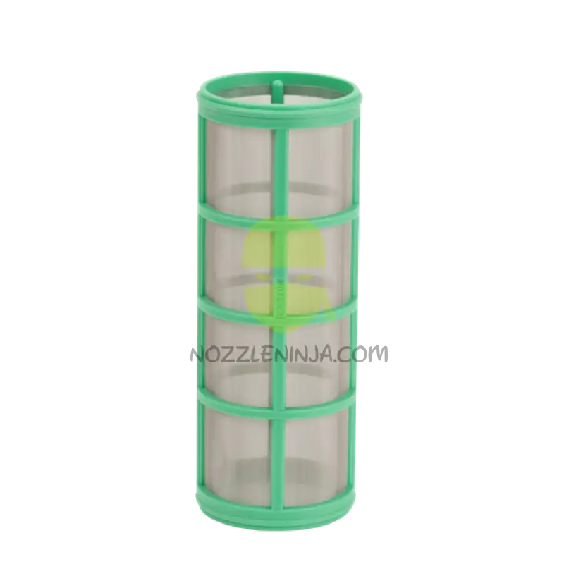 Screen for Banjo 2 inch Standard Port Y Strainer 100 Mesh Green Poly Ribs Strainer Screens