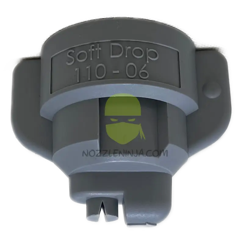 Soft Drop Nozzle Xc Pwm Compatible 0.6Gpm Grey Broadcast