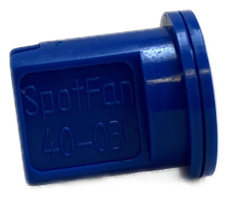 Spot Fan 4003 0.3 GPM Blue 40°