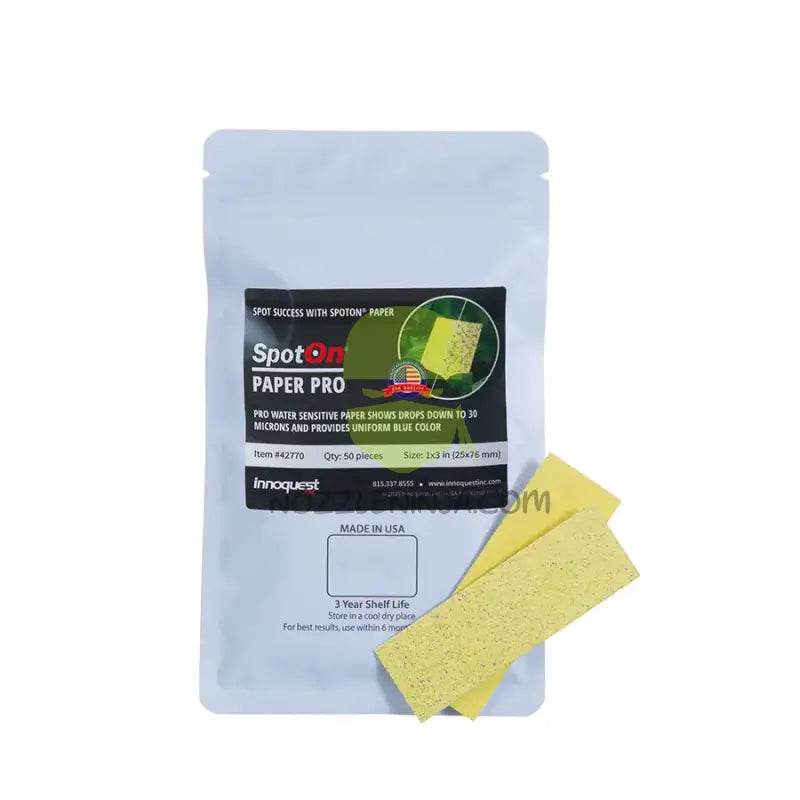 Spot On Paper Pro - 1x3 50 pack - Sprayer Performance