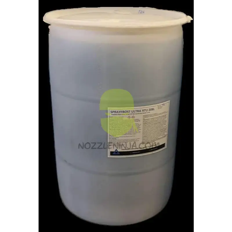 Spray Frost Ultra Ready To Use Pre-Packaged Includes Container 208L With Drum Winterizer Fluid