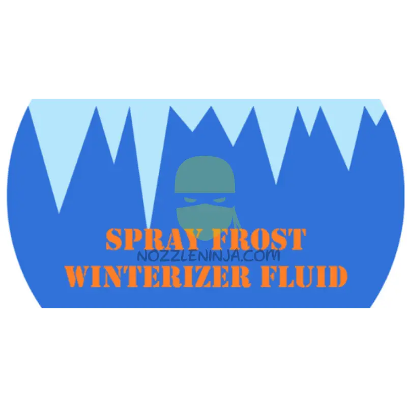 Spray Frost Winterizer 18.9L Pail Ready To Use -50° Does Not Qualify For Free Shipping Fluid