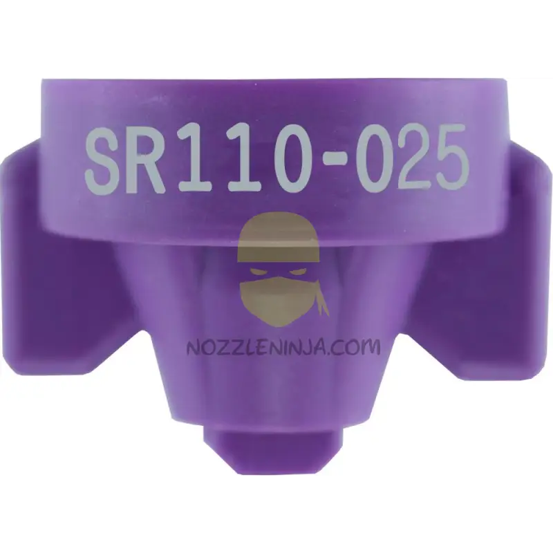 Sr110 Combo-Jet Nozzle By Wilger 0.25Gpm Purple Broadcast