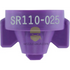 Sr110 Combo-Jet Nozzle By Wilger 0.25Gpm Purple Broadcast