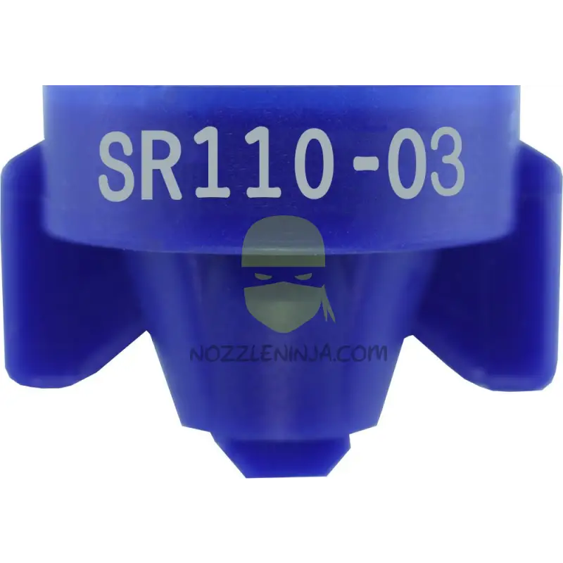 Sr110 Combo-Jet Nozzle By Wilger 0.3Gpm Blue Broadcast