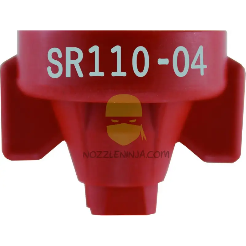 Sr110 Combo-Jet Nozzle By Wilger 0.4Gpm Red Broadcast