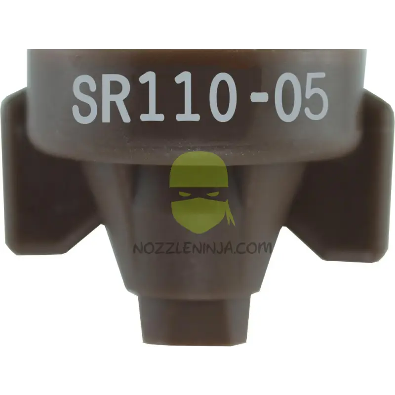 Sr110 Combo-Jet Nozzle By Wilger 0.5Gpm Brown Broadcast