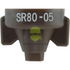 Sr80 Combo-Jet Nozzles By Wilger 0.5Gpm Brown Nozzle Broadcast