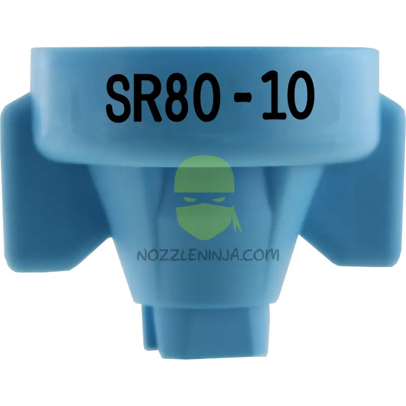 Sr80 Combo-Jet Nozzles By Wilger 1.0Gpm Light Blue Nozzle Broadcast