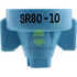 Sr80 Combo-Jet Nozzles By Wilger 1.0Gpm Light Blue Nozzle Broadcast