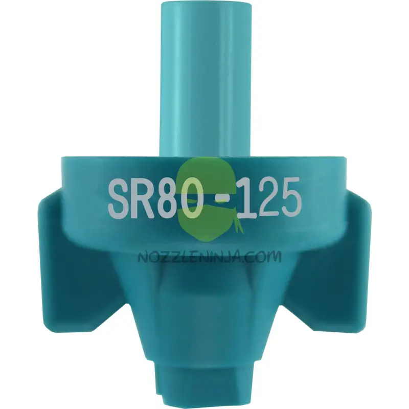 Sr80 Combo-Jet Nozzles By Wilger 1.25Gpm Teal Nozzle Broadcast