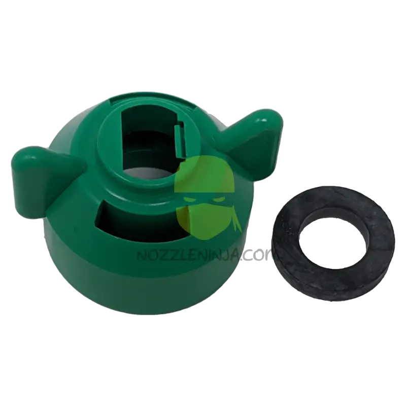 Standard Fan Nozzle Cap With Epdm Seal Green Iso