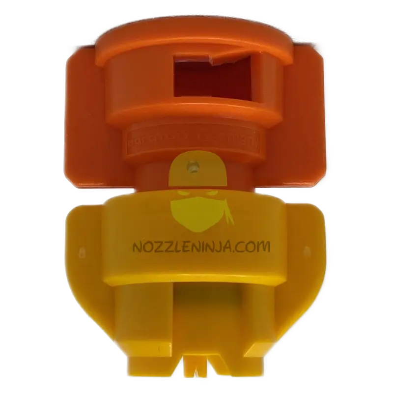 Turbo Drop Xl Medium Pressure 110° Venturi Nozzle Orange Venturi/Yellow 0.1Gpm Broadcast