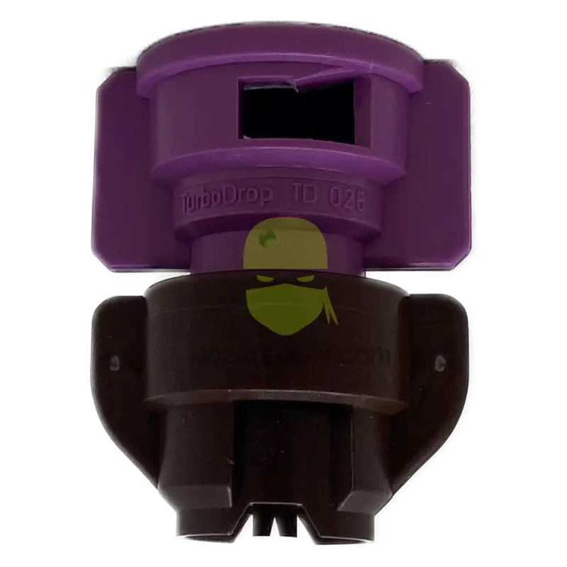 Turbo Drop Xl Medium Pressure 110° Venturi Nozzle Violet Venturi/Brown 0.25Gpm Broadcast