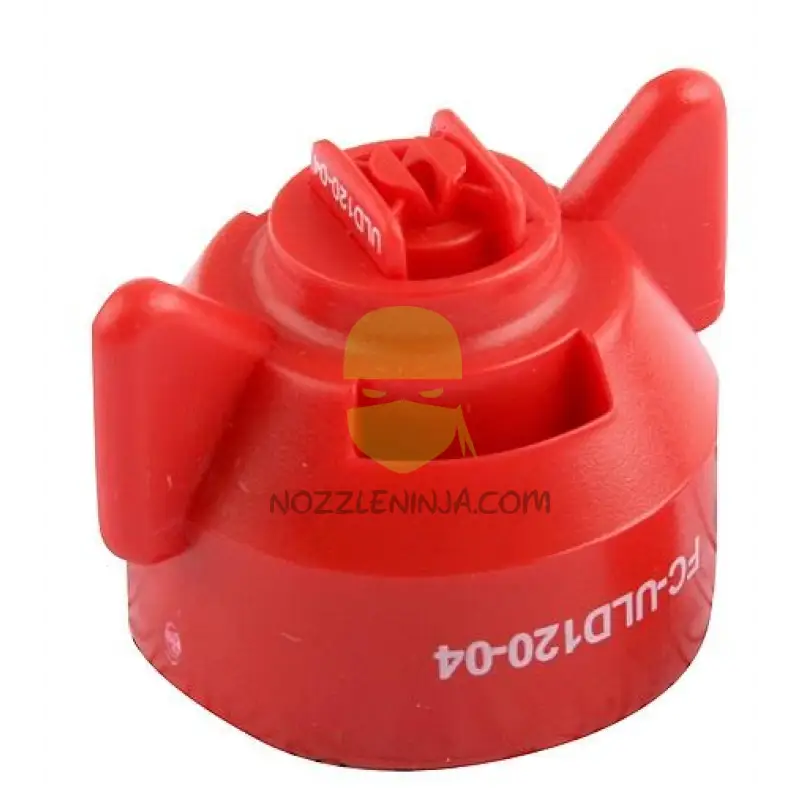 Ultra Lo-Drift 120 Deg Nozzles Fc-Uld120-04 Red 0.4Gpm Includes Cap Seal & Strainer Nozzle Broadcast