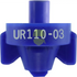 Ur110 Combo-Jet Nozzles By Wilger 0.3Gpm Blue Nozzle Broadcast