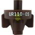 Ur110 Combo-Jet Nozzles By Wilger 0.5Gpm Brown Nozzle Broadcast