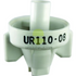 Ur110 Combo-Jet Nozzles By Wilger 0.8Gpm White Nozzle Broadcast