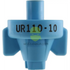 Ur110 Combo-Jet Nozzles By Wilger 1.0Gpm Light Blue Nozzle Broadcast