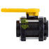 V075FPY-TM BALL VALVE STANDARD PORT 3/4’’ FEMALE NPT 4 BOLT YELLOW HANDLE Threaded Valve Manual