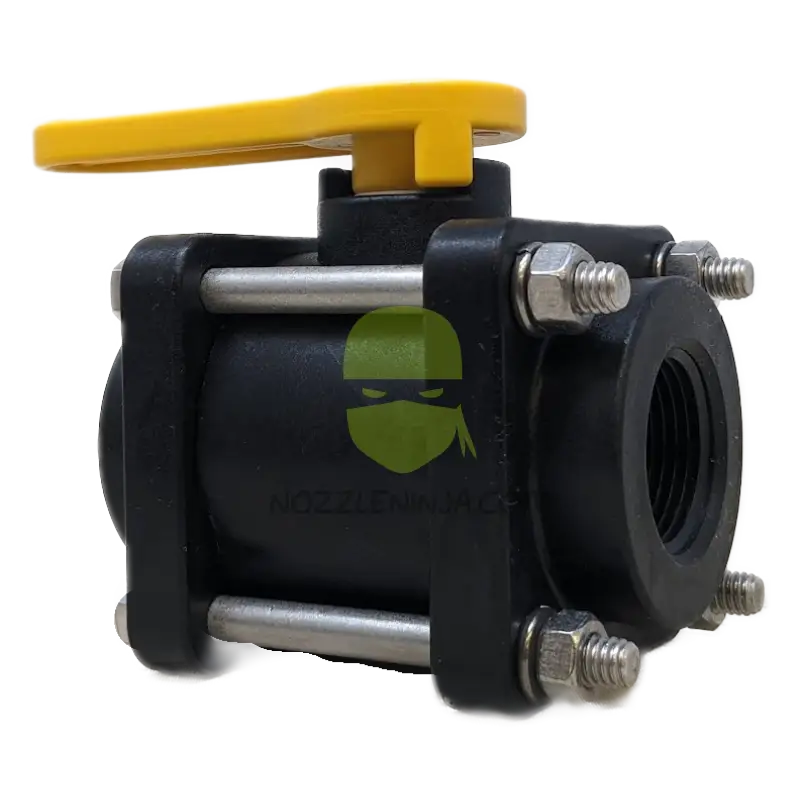 V100FPY-TM BALL VALVE FULL PORT 1’’ FEMALE NPT 4 BOLT Threaded Valve Manual