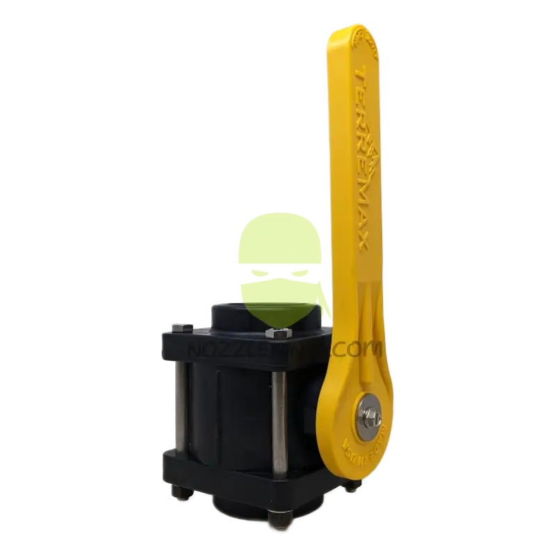 V204FPY-TM BALL VALVE 2’’ FULL PORT FEMALE NPT4 BOLT YELLOW HANDLE Threaded Valve Manual