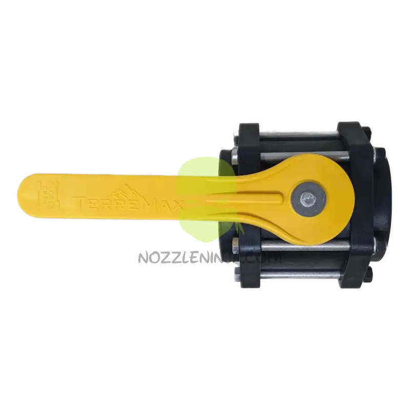 V300Y-TM BALL VALVE 3’’ STANDARD PORT SIX BOLT W/ YELLOW HANDLE Threaded Valve Manual