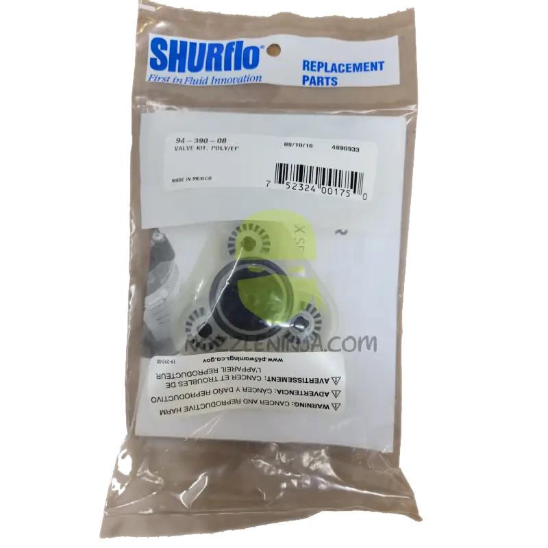 Valve Kit Poly EPDM 12V Transfer