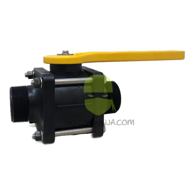 VMM204FPY-TM BALL VALVE FULL PORT 2’’ MALE NPT X 2’’ MALE NPT Threaded Valve Manual