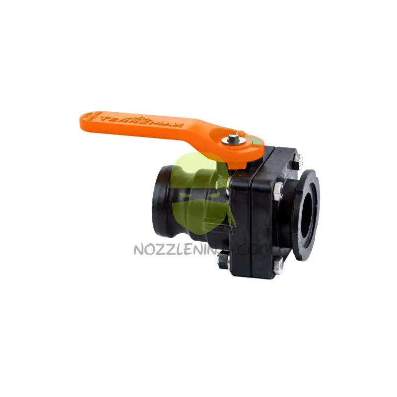 VSF200CF-TM - BALL VALVE SHORT SERIES STANDARD PORT 2’’ MALE ADAPTER X 2’’ FLANGE - Threaded Valve Manual
