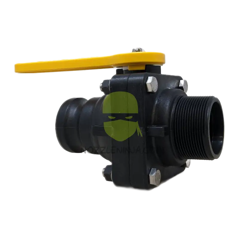 VSFMT204FP-TM BALL VALVE SHORT SERIES FULL PORT 2’’ MALE ADAPTER X 2’’ MALE NPT Threaded Valve Manual