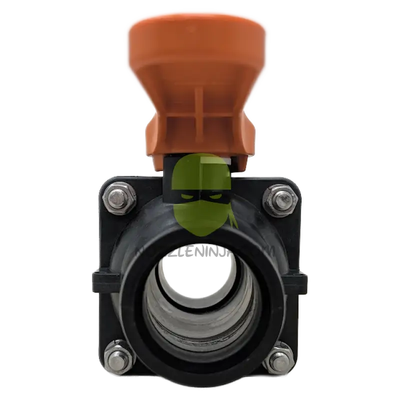 VSFMT204FP-TM BALL VALVE SHORT SERIES FULL PORT 2’’ MALE Camlock ADAPTER X 2’’ MALE NPT - Threaded Valve Manual