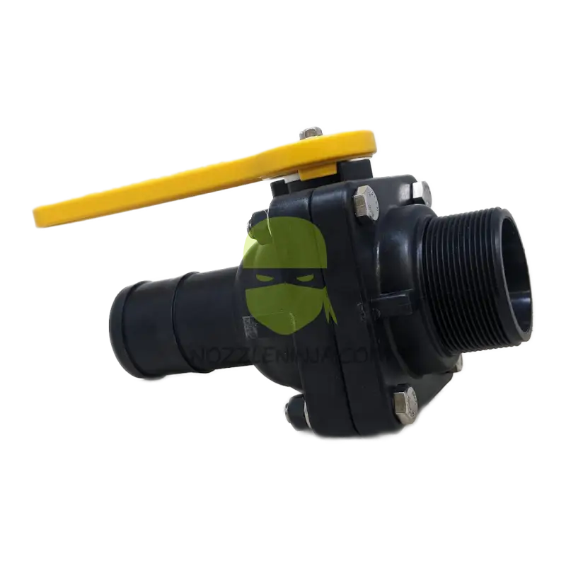 VSHBMT204FP-TM BALL VALVE SHORT SERIES FULL PORT 2’’ HOSE BARB X 2’’ MALE NPT Threaded Valve Manual