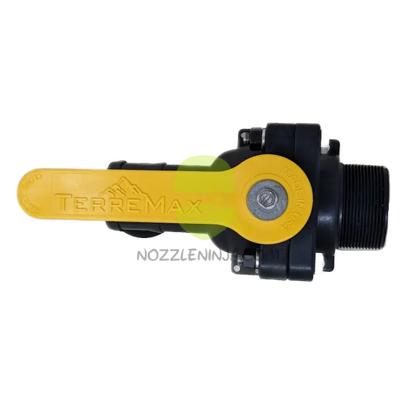 VSHBMT204FP-TM BALL VALVE SHORT SERIES FULL PORT 2’’ HOSE BARB X 2’’ MALE NPT Threaded Valve Manual