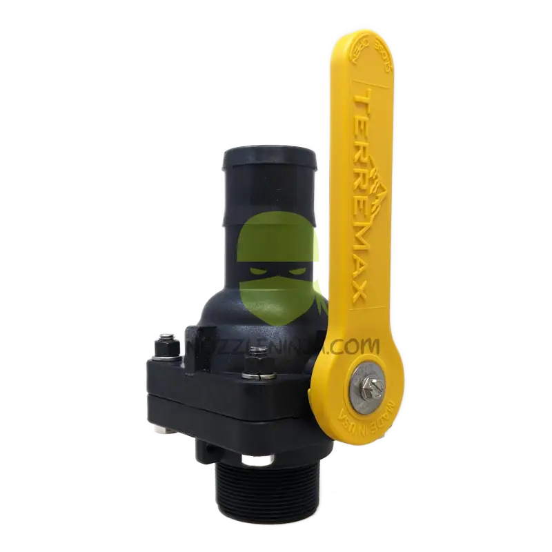 VSHBMT204FP-TM BALL VALVE SHORT SERIES FULL PORT 2’’ HOSE BARB X 2’’ MALE NPT Threaded Valve Manual