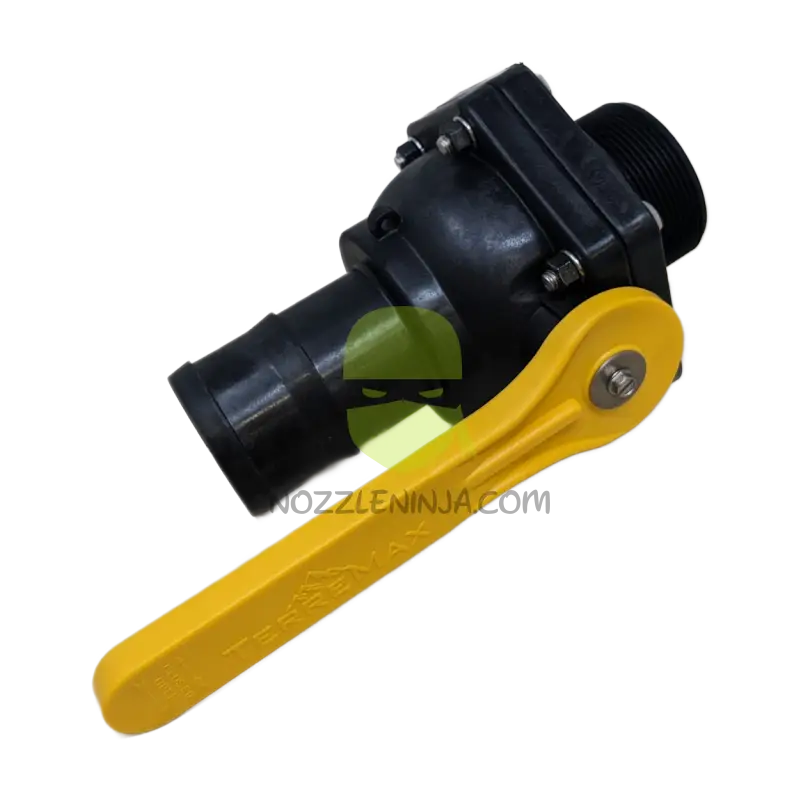 VSHBMT300FP-TM BALL VALVE SHORT SERIES FULL PORT 3’’ HOSE BARB X 3’’ MALE NPT Threaded Valve Manual