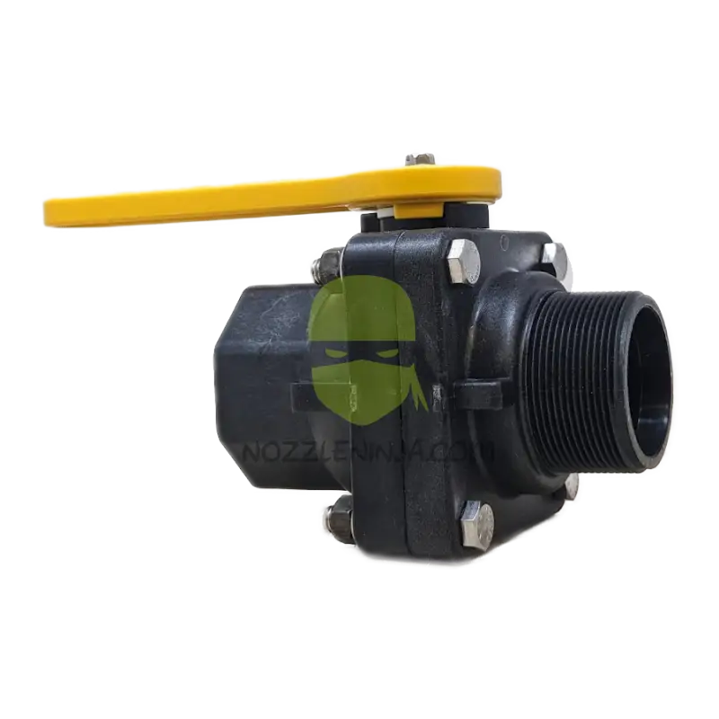 VSMT204FP-TM BALL VALVE SHORT SERIES FULL PORT 2’’ FEMALE NPT X 2’’ MALE NPT Threaded Valve Manual