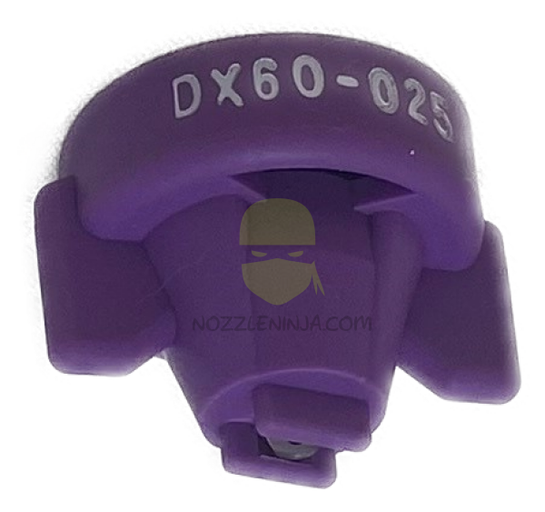 Wilger Combo-Jet Dx 60° Purple 0.25Gpm Nozzle Broadcast