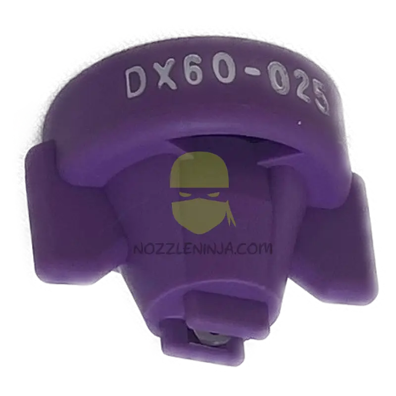 Wilger Combo-Jet Dx 60° Purple 0.25Gpm Nozzle Broadcast