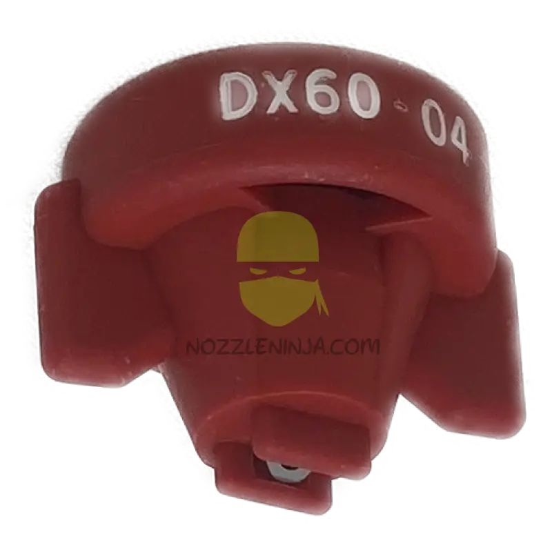 Wilger Combo-Jet Dx 60° Red 0.4Gpm Nozzle Broadcast