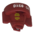 Wilger Combo-Jet Dx 60° Red 0.4Gpm Nozzle Broadcast