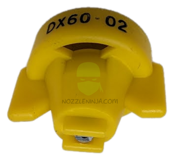 Wilger Combo-Jet Dx 60° Yellow 0.2Gpm Nozzle Broadcast