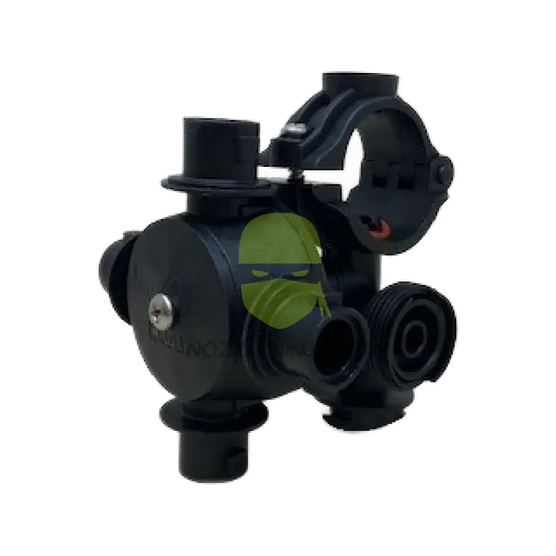 Wilger DS41 Nozzle Body 4-Square Lug + 1CJ 21/32’’ (17mm) Inlet No Modules LH Turret module Nozzle Accessory