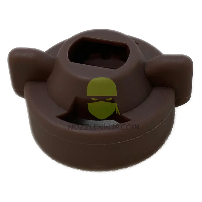 Wilger Radial Lock Cap Brown Iso 3/8’’ Slotted Nozzle Accessory