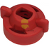 Wilger Radial Lock Cap Iso Red 3/8’’ Slotted Nozzle Accessory