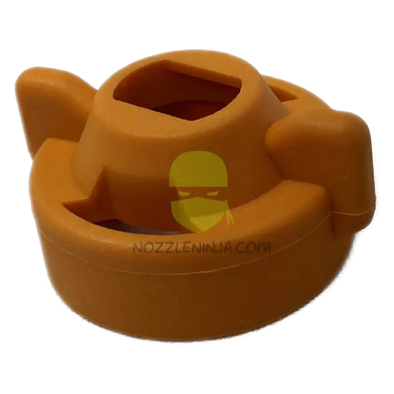 Wilger Radial Lock Cap Orange Iso 3/8’’ Slotted Nozzle Accessory