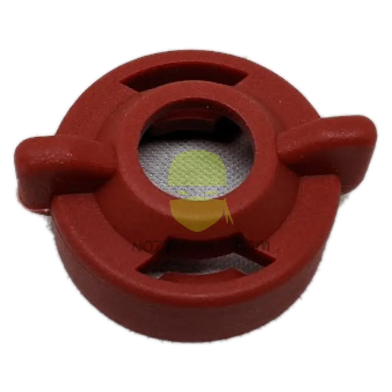 Wilger Radial Lock Cap Universal Round Red Nozzle Accessory