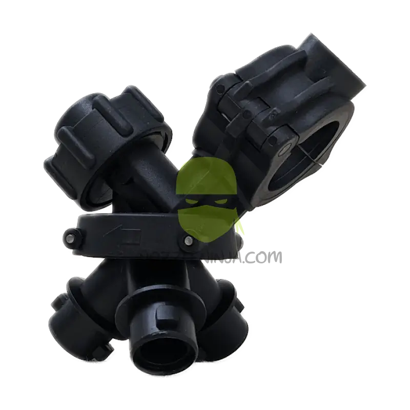 Wilger Square Lug Triple Nozzle Body Swivel Style 3/4’’Clamp With Check valve - Nozzle Accessory