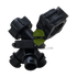Wilger Square Lug Triple Nozzle Body Swivel Style 3/4’’Clamp With Check valve - Nozzle Accessory