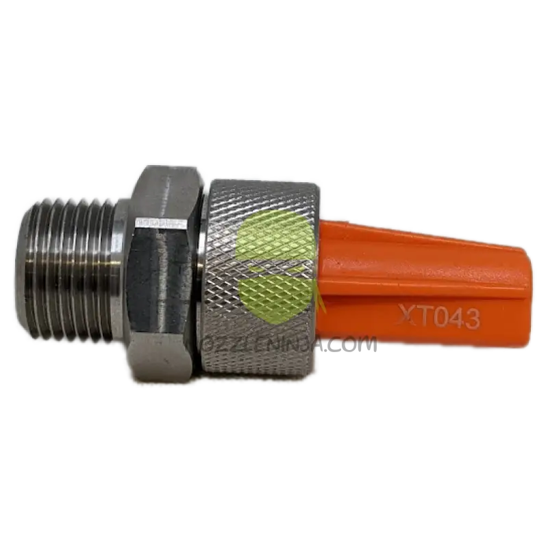 Xt Boomless Nozzle S.s.body Mpt Attachment 4.3 Gpm Orange 3/8’’Mpt Specialty